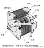 步进电机(步进电机的结构（以5相步进为例）)