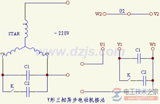 三相异步电念头改为单相运行